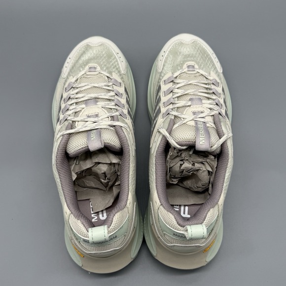 Merrell Moab Speed‎ 2 Women's 9 Greige Trail Running Hiking Shoes Vibram NIB - Picture 8 of 10